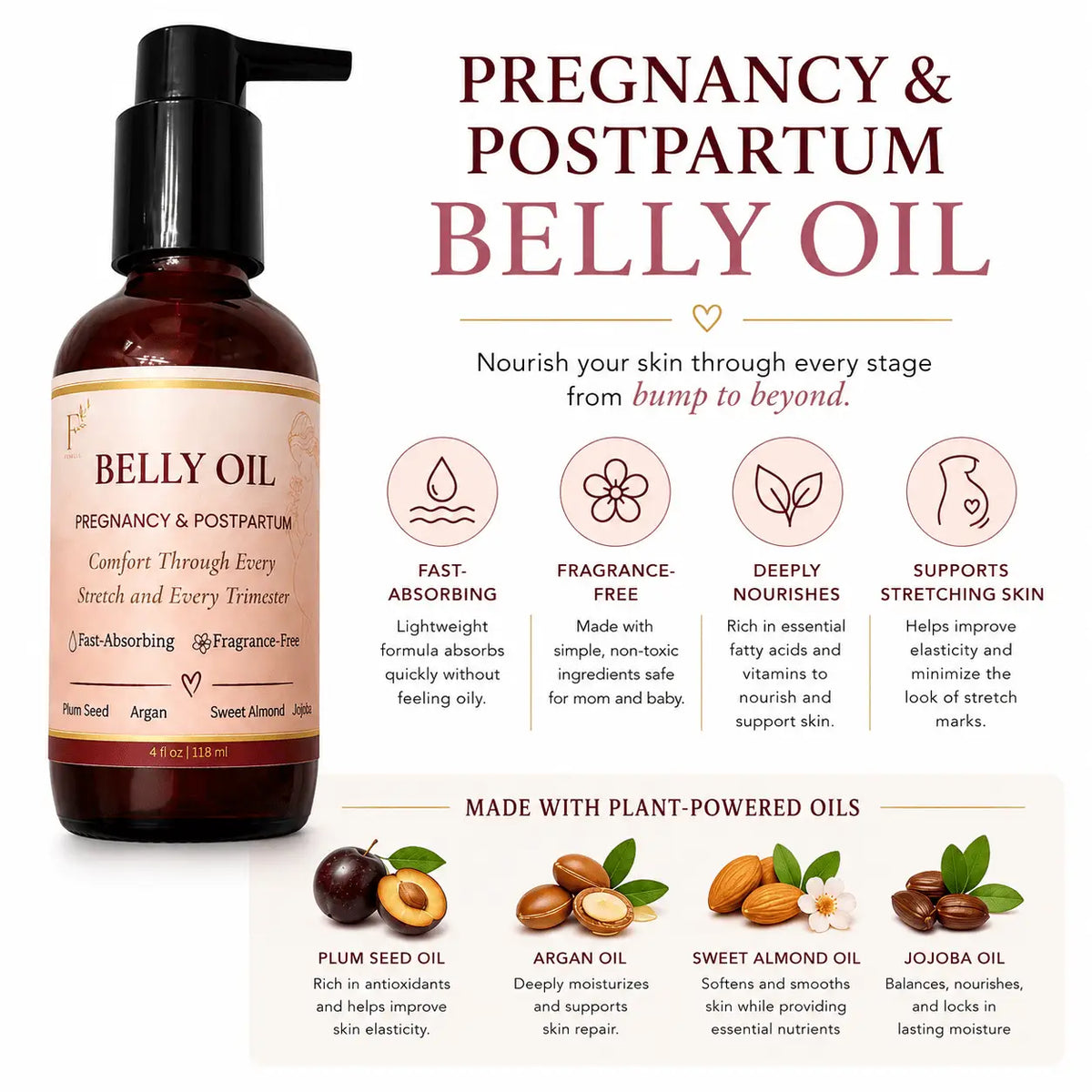 Pregnancy & Postpartum Belly Oil