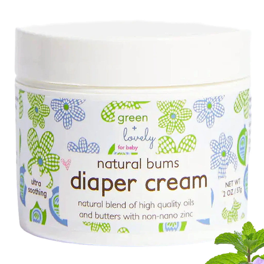 Natural Bums Diaper Rash Cream - Non-Nano Zinc
