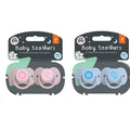 Soothers with Steriliser & Travel Box 2pk