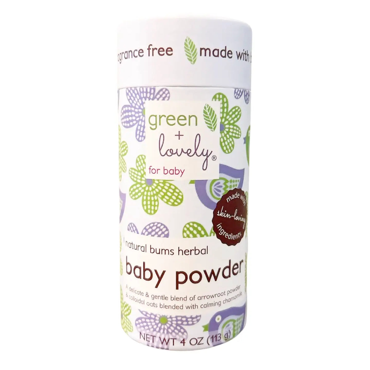 Natural Bums Herbal Baby Powder Sifter